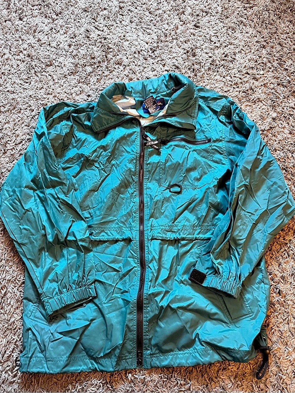 Catalina Women'Small Windbreaker Blue Size Small